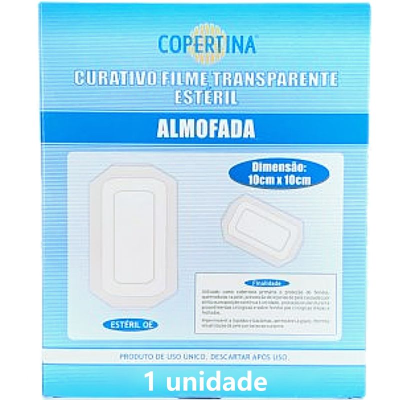 Embalagem-do-Curativo-Copertina-Almofada-10x10cm