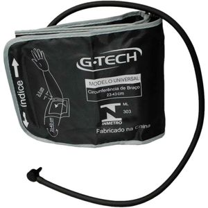 Braçadeira Aparelho Pressão Digital G-Tech LA250 23-43cm