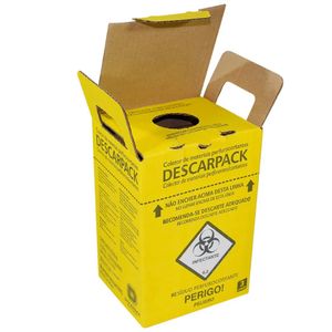 Coletor de Material Perfurocortante Descarpack 3l - unidade