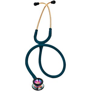 Estetoscópio Littmann ClassicII Ped Azul Caribe Rainbow 2153