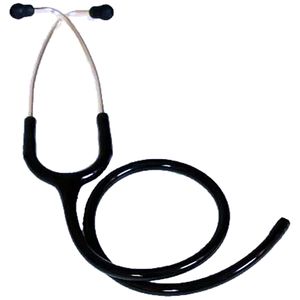 Tubo em Y Haste e Olivas para Estetoscópio Spirit MD Preto (compatível Littmann)