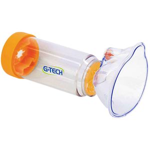 Espaçador Aerosol para Medicamento Clear Adulto/Infantil - unidade