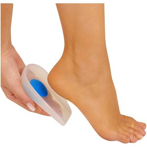 Calcanheira Silicone Esporão Ponto Azul 1002 Tam P - par