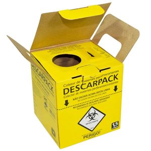 Coletor de Material Perfurocortante Descarpack 1.5L - unidade