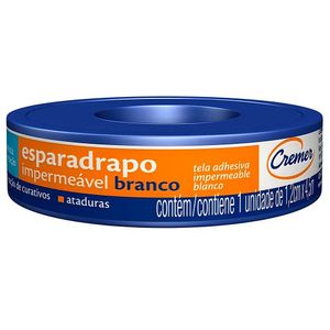 Esparadrapo Impermeável Cremer Branco 1.2cmX4.5m - unidade