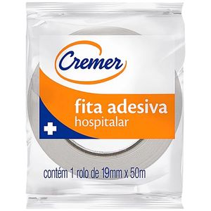 Fita Adesiva Hospitalar Cremer 19mmx50m - unidade