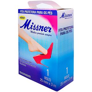 Fita Protetora para os Pés Missner - 25mm x 3m