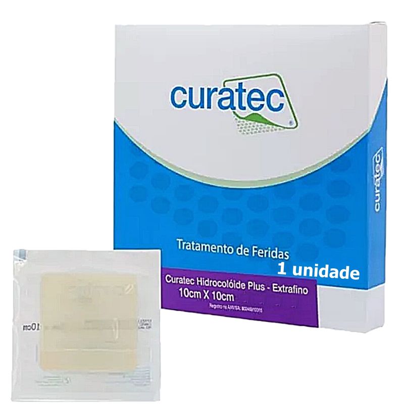 curativo-curatec-hidrocoloide-plus-extra-fino-10x10cm-embalagem