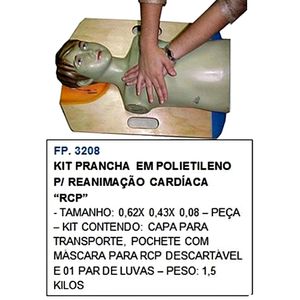 Prancha Polietileno Reani Cardiac FP3208 - unidade