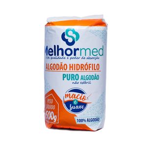 Algodão Hidrófilo em Rolo MelhorMed - 500g