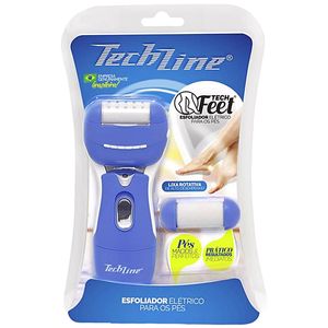 Esfoliador Elétrico para Pés Tech Feet - Techline