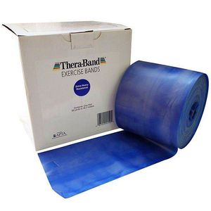 Faixa Elástica para Exercícios TheraBand Azul Extra Forte - metro