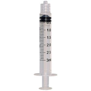 Seringa Rymco 3mL Luer Lock sem Agulha - 50 unidades