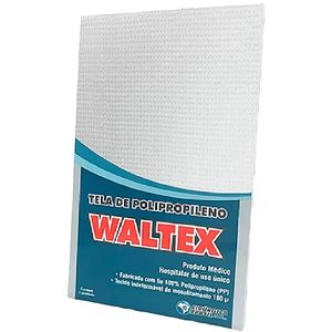 Tela Cirúrgica de Polipropileno Waltex 10X20cm - unidade