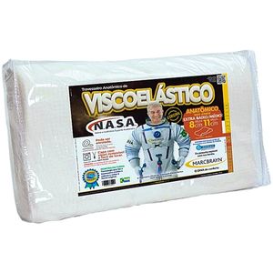 Travesseiro Nasa Original Viscoelástico Hipoalergênico Max Junior