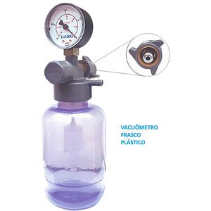 Vacuômetro Haoxi com Frasco Plástico AS0450 500ml - unidade