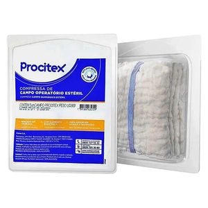 Campo Operatório Procitex 25x28cm Estéril com alça para RX - 5 unidades