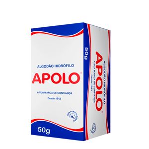 Algodão Hidrófilo Apolo - 50g