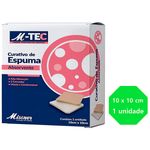 Curativo-Espuma-Absorvente-M-Tec-Missner-10x10cm-Informacoes