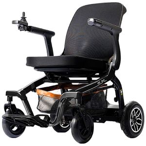 Cadeira de Rodas Motorizada Slim Power Lite - Preta