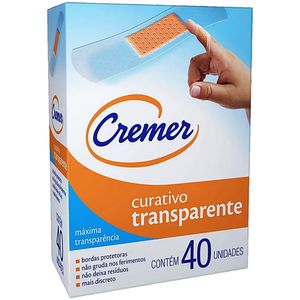 Curativo Transparente Cremer - 40 unidades