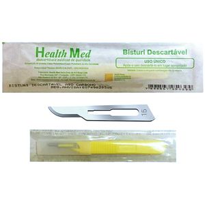 Bisturi Descartável Health Med - N°15 - unidade