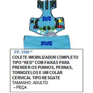 Colete Imobilizador Tipo Ked Marimar - Adulto