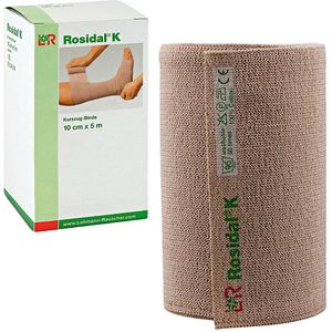 Bandagem de Curta Elasticidade Rosidal K Lohmann e Rauscher - 10cm x 5m