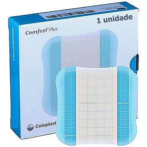 Curativo Comfeel Plus Coloplast Transparente 33110 10x10cm - unidade