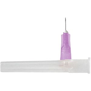 Agulha Hipodérmica BD - 20x0,55mm 24G 3/4" roxa - unidade