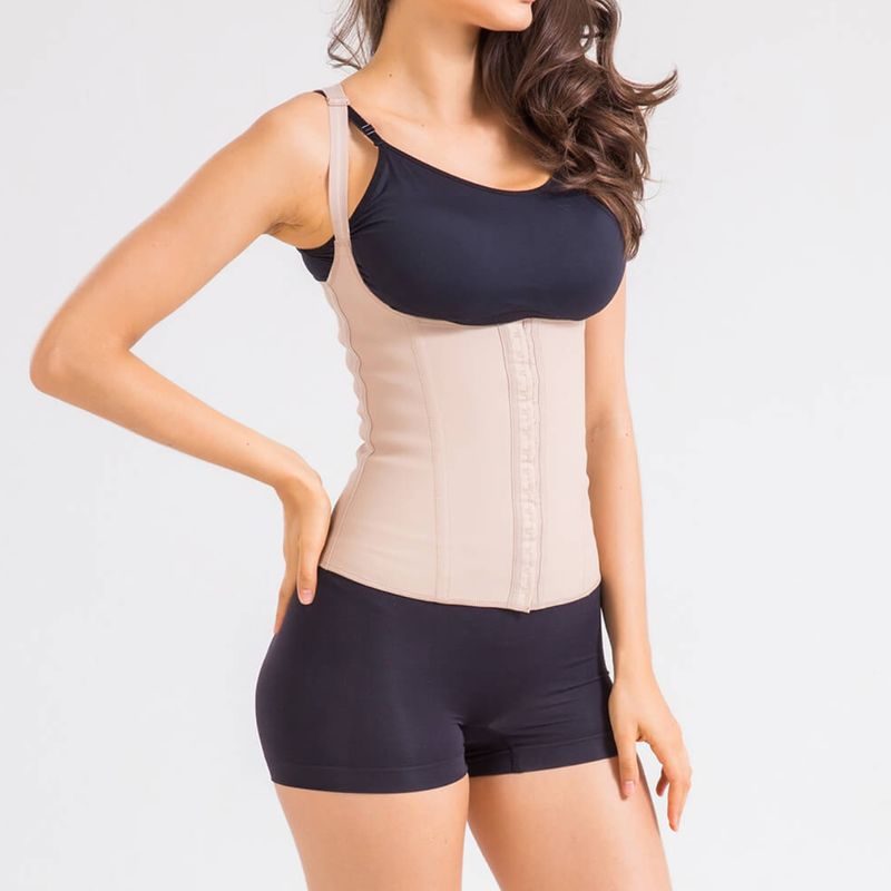 Corselet-Esbelt-Cotton-Chocolate---Vista-de-Perfil