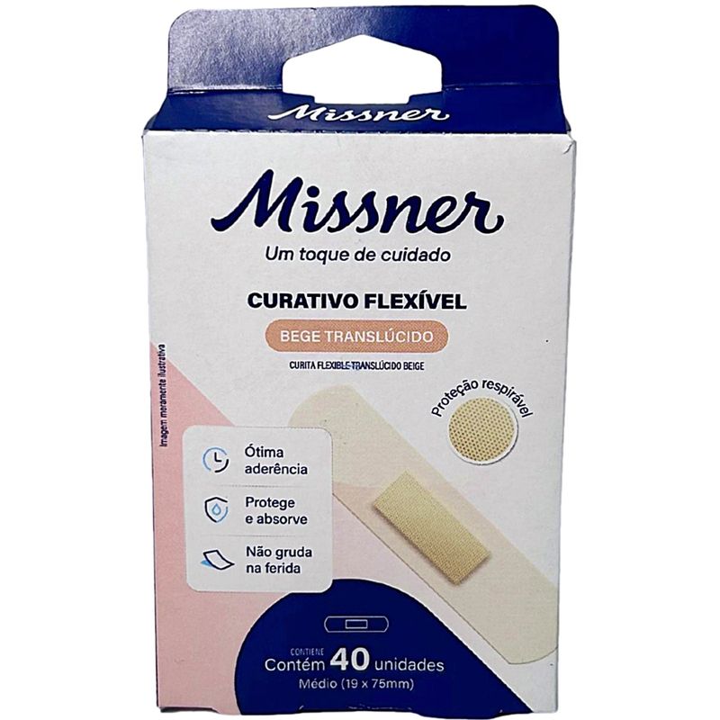 curativo-flexivel-missner-bege-translucido-19-75-mm-embalagem