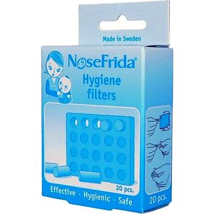 Refil Filtro Aspirador Nasal Nosefrida - 20 unidades