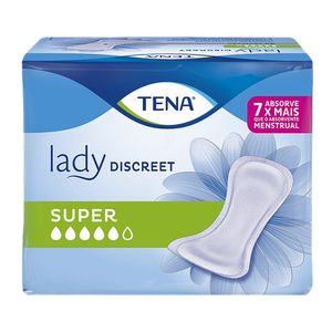 Absorvente Tena Lady Discreet Super - Com 8 Unidades
