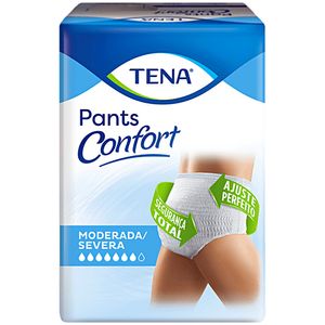 Roupa Íntima Descartável Tena Pants Confort - P/M - Com 8 Unidades