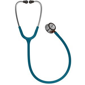 Estetoscópio Littmann Classic III - Azul Caribe e Laranja 5874