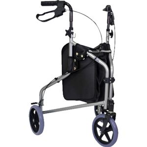 Andador Com 3 Rodas - Alumínio - Modelo Sc5041E - Praxis