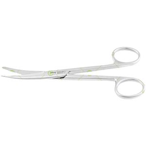 Tesoura Edlo Romba Fina Curva 10,5Cm