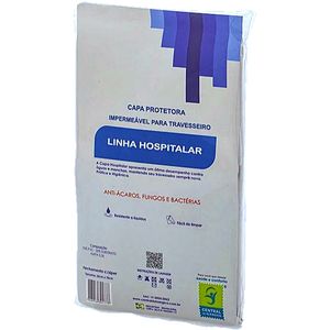 Capa Impermeável Travesseiro Junior Napa Hospitalar com Zíper 40x60cm