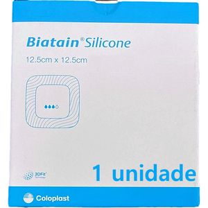 Curativo Biatain Silicone Coloplast 33436 12.5x12.5cm - unidade