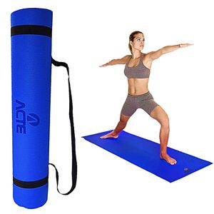 Tapete Exercícios Acte Sports T11NA YogaMat Azul Royal - unidade