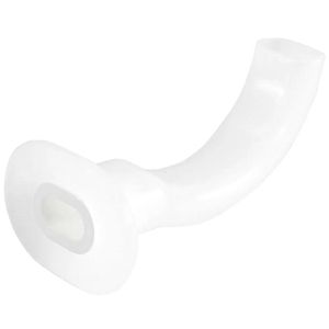 Cânula Guedel Oxigel Nr 2 70mm Branca