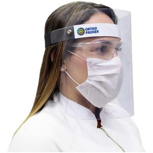 Protetor Facial Articulado Face Shield Visor Cristal - unidade