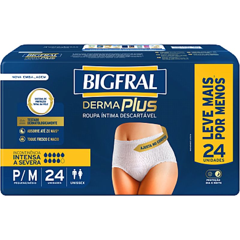 Roupa-Intima-Derma-Plus-Bigfral-P-M-com-24-unidades