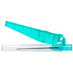Agulha com Dispositivo de Segurança Sol-Care 25X0.8mm 21G - 100 unidades