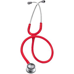 Estetoscópio Littmann Classic II - Pediátrico - Vermelho com Inox Escovado 2113R