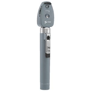 Oftalmoscópio OMNI LED MD - Cinza com Estojo Macio
