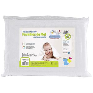 Travesseiro Favinhos de Mel Baby Antissufocante 30x40cm