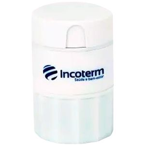 Porta Comprimidos 3 em 1 Incoterm, Cortador, Amassador - unidade
