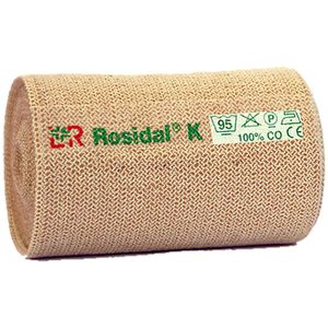 Bandagem de Curta Elasticidade Rosidal K 12cm x 5m - unidade